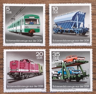 NDR ** 2414/17, kolejová vozidla, r. 1979