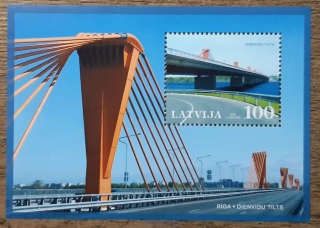 LOTYŠSKO ** aršík Bl 28, mosty VIII, r. 2009
