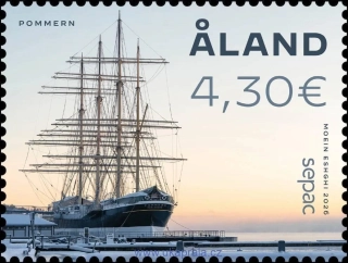 ALANDY ** SEPAC - Iconic Landmarks, lodní muzeum Pommern, NOVINKA R. 2026