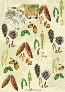 ALANDY CM Nr. 153, Franking labels 2026, trees, NOVINKA R. 2026
