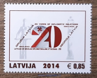LOTYŠSKO ** 903 diplomatické vztahy, r. 2014