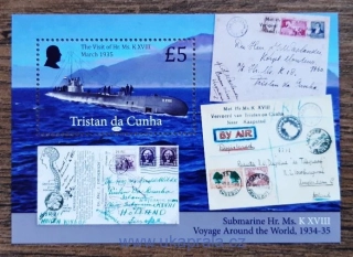 TDC ** VISIT OF THE SUBMARINE Hr.Ms. K-XVIII, R. 2025