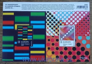 BELGIE ** aršík, EUROPA, 70. výročí, NOVINKA R. 2026