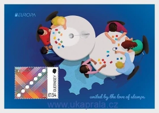 GUERNSEY ** aršík, EUROPA, 70. výročí, NOVINKA R. 2026