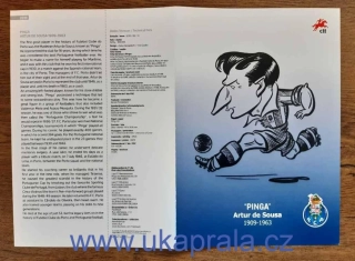 PORTUGALSKO pamětní list, Artur de Sousa, fotbal, r. 2022