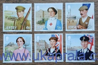 JERSEY ** 1831/6 První světová válka, 100. výročí, r. 2014