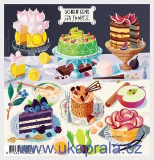 HOLANDSKO ** aršík, Write a Cake, NOVINKA R. 2026