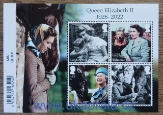 VELKÁ BRITÁNIE ** aršík, královna Alžběta II., 100. výročí narození, NEW 2026