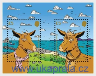 GUERNSEY ** aršík, Royal Golden Guernsey Goat, NOVINKA R. 2026