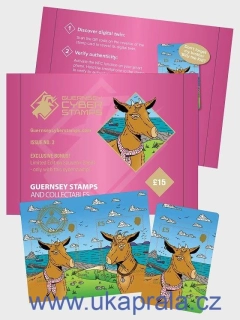 GUERNSEY ** KRYPTO č. 3, Royal Golden Guernsey Goat, Nanny the Kid, NOVINKA R. 2026