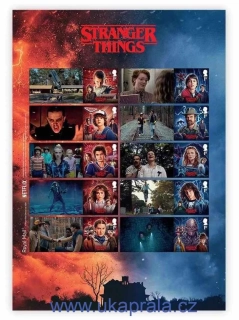 VELKÁ BRITÁNIE ** aršík, Stranger Things, NEW 2026