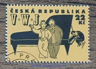 ČR raz. 87, Osobnosti Osvobozeného divadla, r. 1995