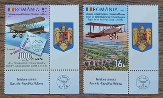 RUMUNSKO ** doprava, letecká pošta, NOVINKA R. 2026