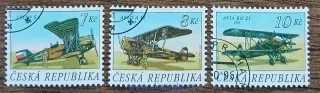 ČR raz. 126/8 Čs. historická letadla, r. 1996
