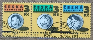ČR raz. 67/9 Osobnosti Osvobozeného divadla, r. 1995