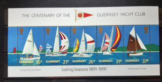 Guernsey ** aršík B7 Yacht Club, lodě