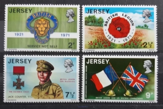 Jersey ** 53/6, 50 let britské legie