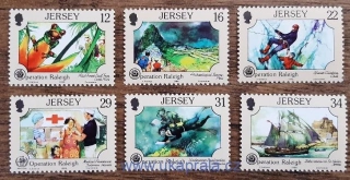 Jersey ** 447/52 operace "Raleigh", r. 1988