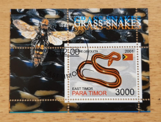 East Timor/Para Timor raz. aršík, hadi, hmyz, r. 2001