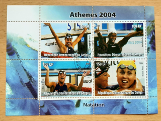 Kongo raz. aršík, OH Atény 2004, plavání, r. 2004