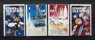 Ostrov Man ** 464/7, EUROPA, komunikace, kosmos, r. 1991