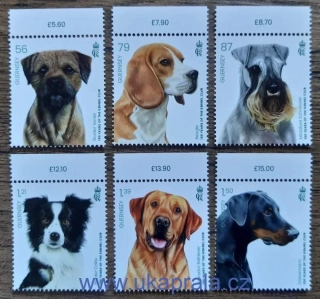 GUERNSEY ** 1945/50 psi, 150 Years of The Kennel Club, r. 2023