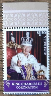AUSTRÁLIE ** Karel III. korunovace, r.2023
