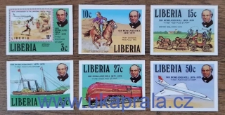 LIBERIA ** 1098/1103 B, NEZOUBKOVANÉ, R. Hill, r. 1979