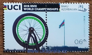 ÁZERBÁJDŽÁN ** sport, MS, cyklistika BMX, r. 2018