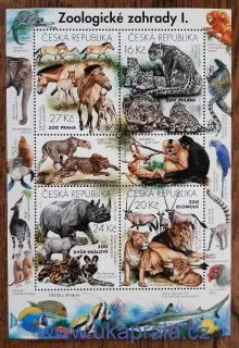 ČR ** aršík A894/7, Zoologické zahrady I., r. 2016