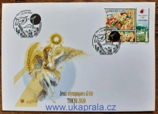 LUCEMBURSKO FDC 2263 LOH Tokio, r. 2021