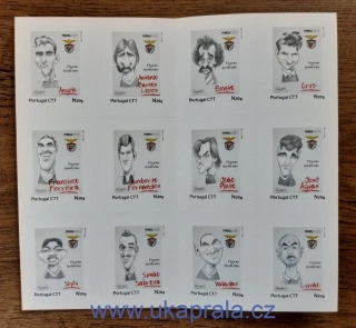 PORTUGALSKO ** sešitek, fotbal, Benfica Lisabon, r. 2018